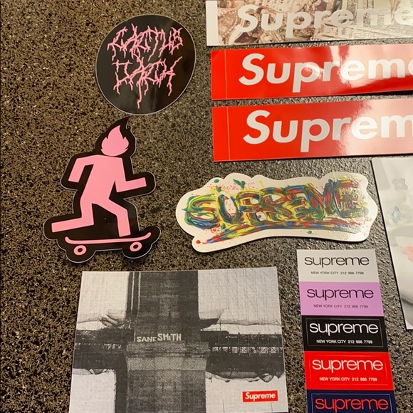 Supreme/Cactus Jack sticker pack - Picture 3 of 5